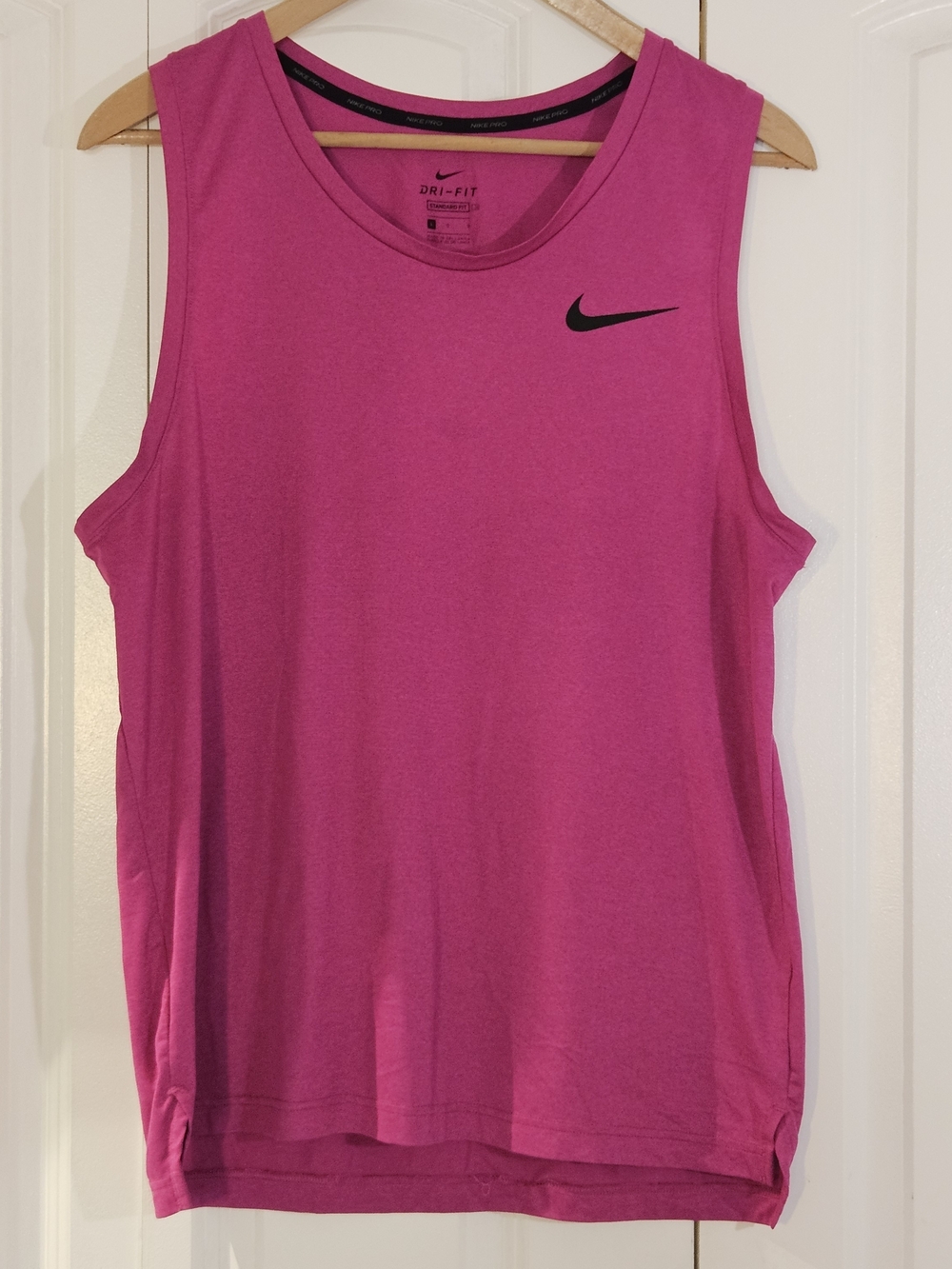 Nike Dri-FIT Sleeveless Tank - Bright Pink